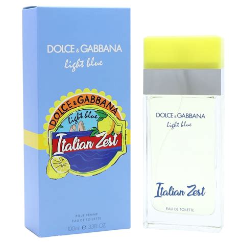 dolce gabbana italian zest damen duft|d&g light blue italian zest.